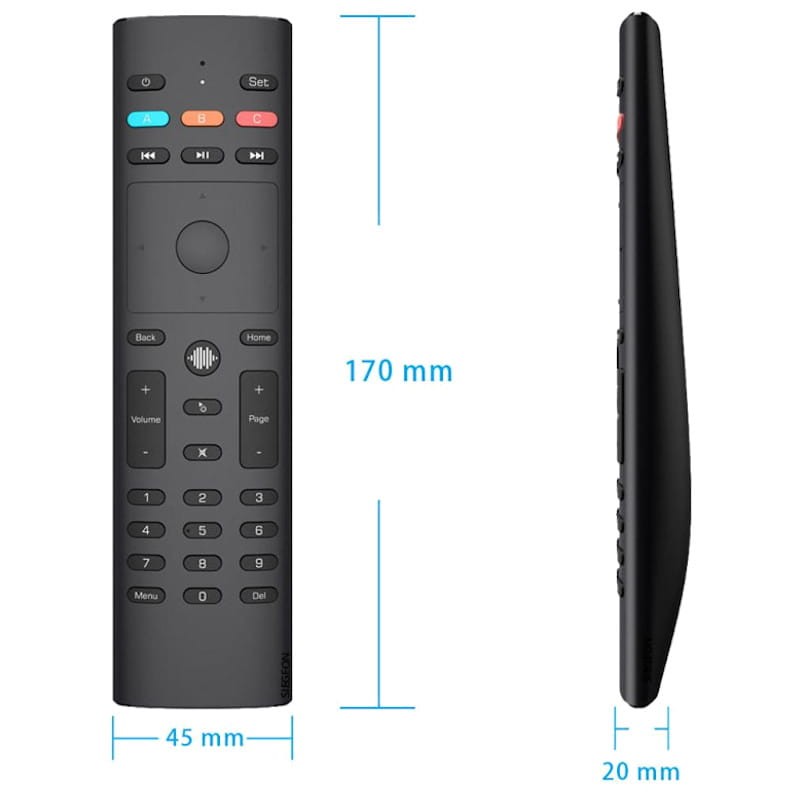 Air Mouse G40S Gyro Voix Compatible Apple TV - Ítem3