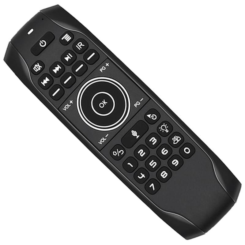 Air Mouse e Mini Teclado G7V Pro Gyro Voz Retroiluminada - Item3