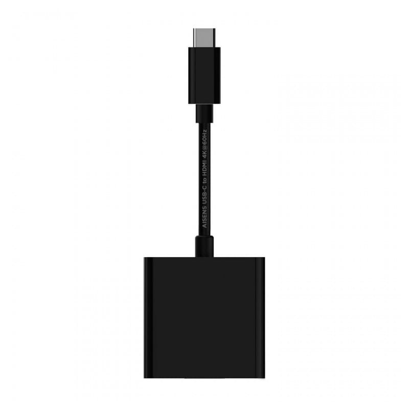 AISENS A109-0344 USB-C vers HDMI Noir - Convertisseur - Ítem1