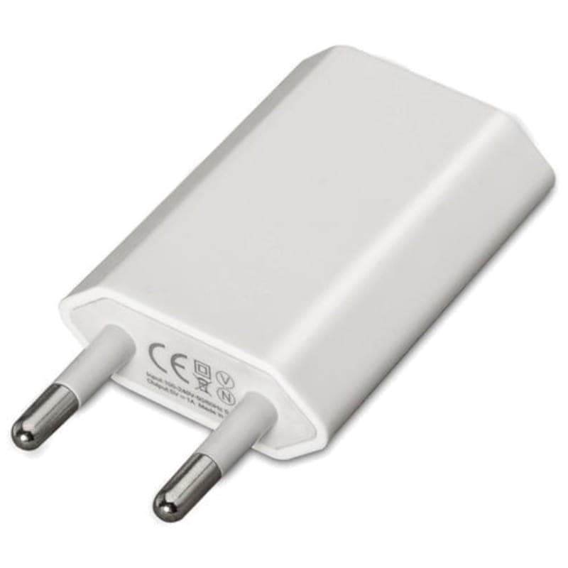 Mini chargeur Aisens A110-0063 USB 5W Blanc - Frontale