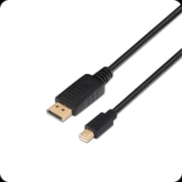 AISENS A124-0131 2 metros Negro - Cable DisplayPort a Mini DisplayPort