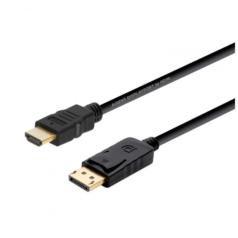 AISENS A125-0364 Porta do ecrã para HDMI 2 metros Preto - Cabo - Item