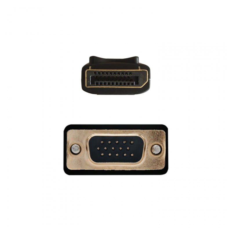 AISENS A125-0365 DisplayPort VGA D-SUB 2 metros Negro - Cable - Ítem1