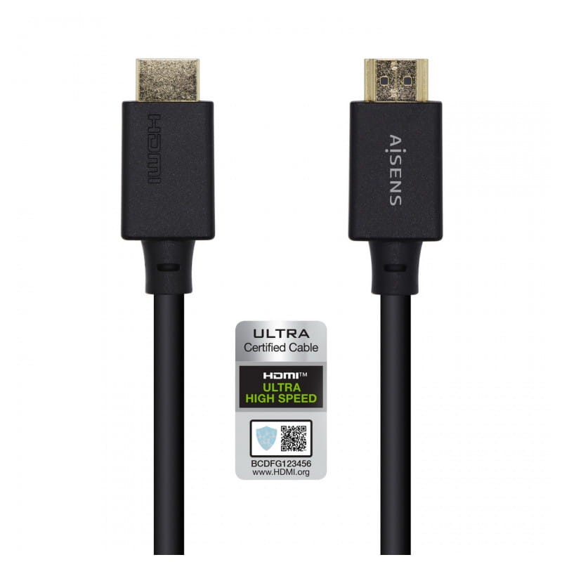 AISENS A150-0423 V2.1 / 2,0 mètres Noir - Câble HDMI - Ítem1