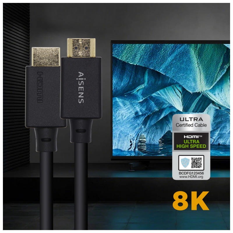 AISENS A150-0423 V2.1 / 2,0 mètres Noir - Câble HDMI - Ítem3
