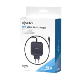 Cargador Aisens ASCH-1PD65WL-BK 65W USB Tipo-C Negro Caja