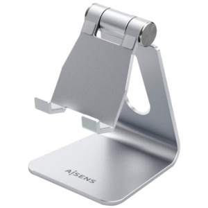 Aisens hasta 8 pulgadas Fijo Plata - Soporte para Tablet/Smartphone