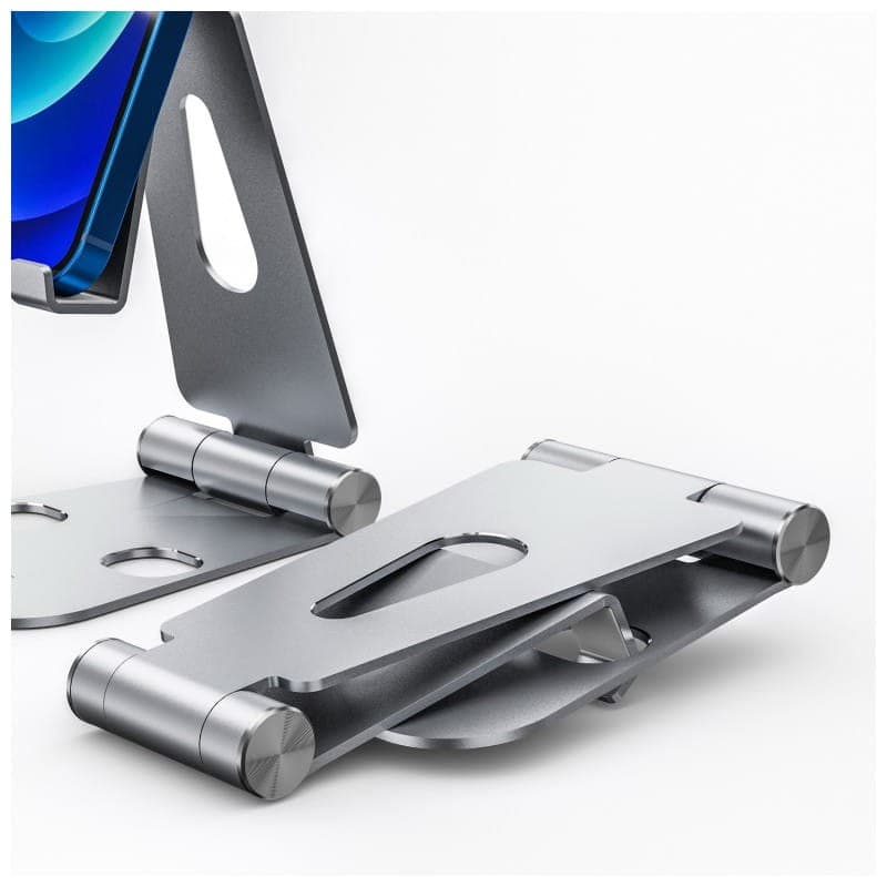Aisens até 11 polegadas Prata - Suporte para Tablet/Smartphone, Dobrável 