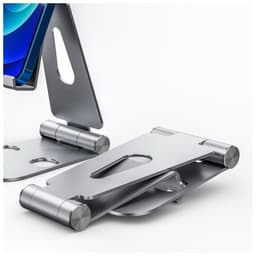 Aisens até 11 polegadas Prata - Suporte para Tablet/Smartphone, Dobrável 