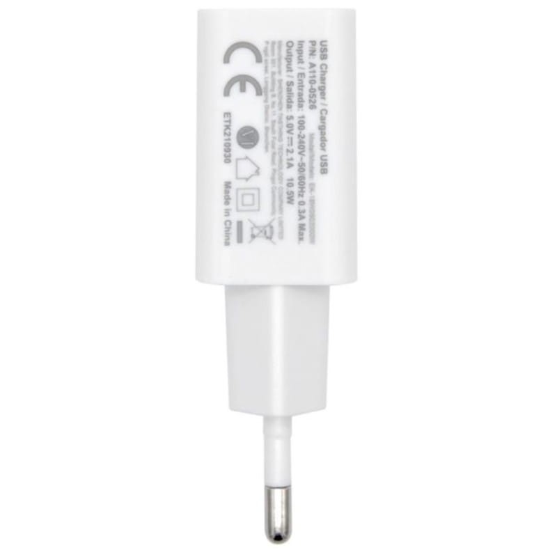 Chargeur Aisens USB 10W Haute Efficacité 5V/2A Blanc - Ítem1