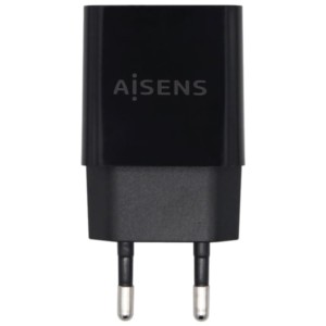 Cargador Aisens USB 10W Alta Eficiencia 5V/2A Negro