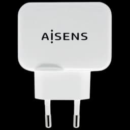 Carregador Aisens USB 17W 5V/3.4A Duplo USB Branco