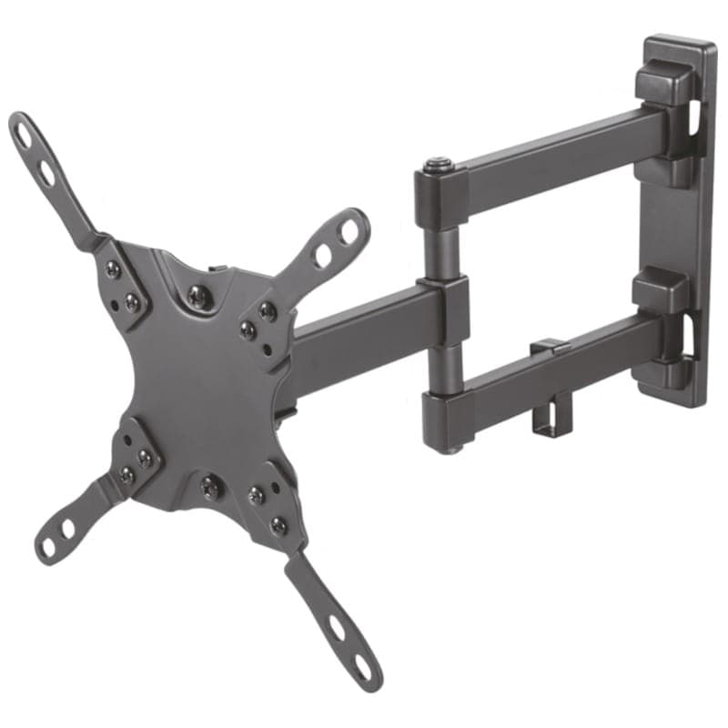 Aisens Support TV WT42TSLE-011 rotatif et inclinable 42 VESA 200x200mm Noir vue avant côté gauche