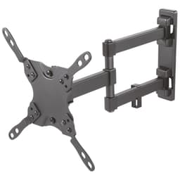 Aisens Support TV WT42TSLE-011 rotatif et inclinable 42 VESA 200x200mm Noir vue avant côté gauche