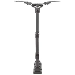 Support TV Aisens WT42TSLE-011 pivotant et inclinable 42 VESA 200x200mm Noir vue de dessus étendue
