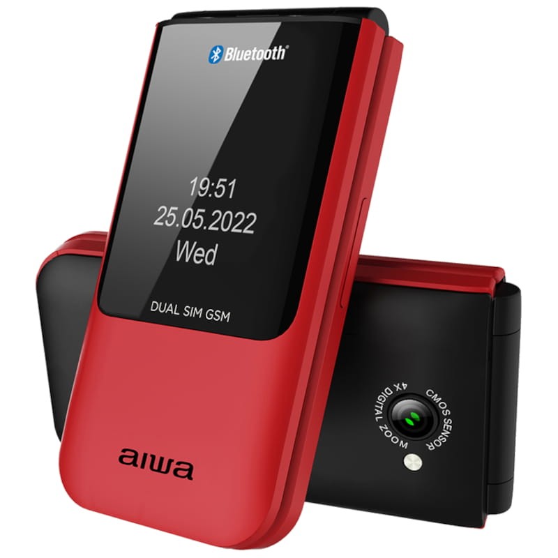 Aiwa FP-24RD Rouge - Téléphone mobile de base - Ítem