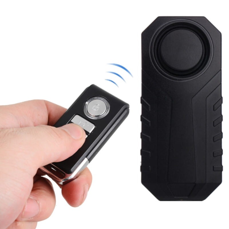 Keenso - Alarma antirrobo de moto con control remoto para bicicleta,  triciclo, scooter