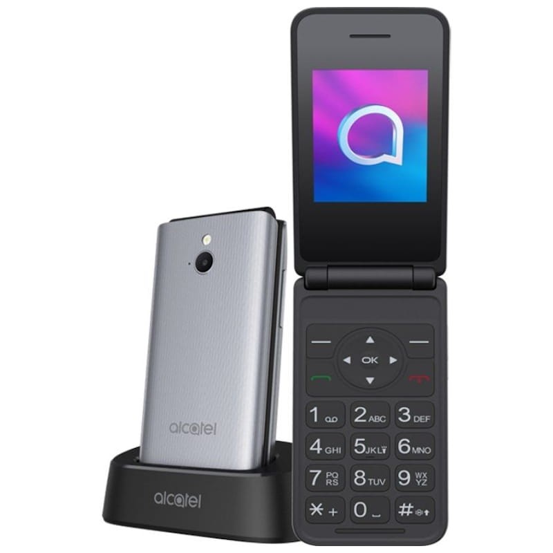 Alcatel 3082X Plata - Teléfono móvil