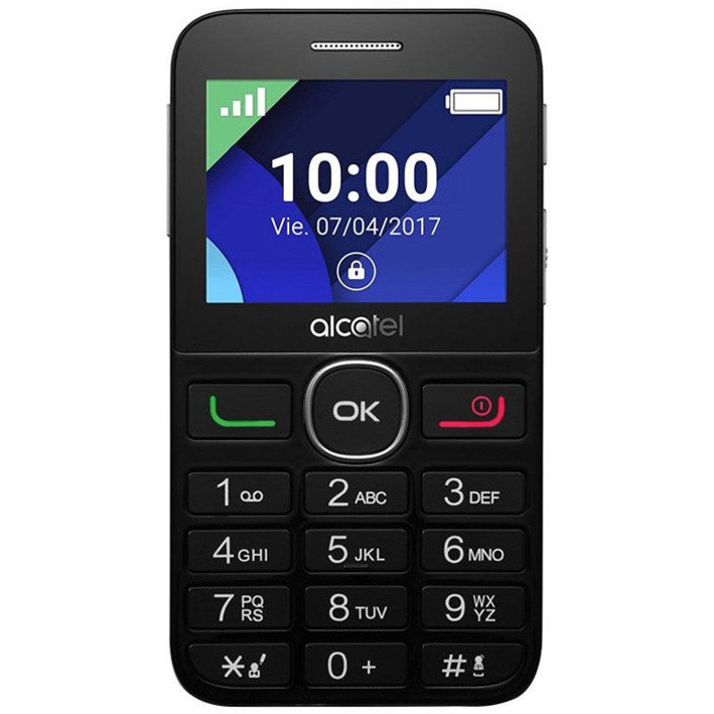 Alcatel Iberia 2008G Negro/Plata