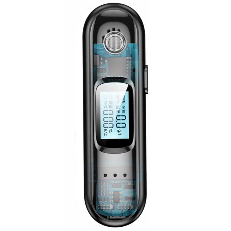 Alcoholímetro Digital T01 Pantalla LED 3 Colores - Ítem1