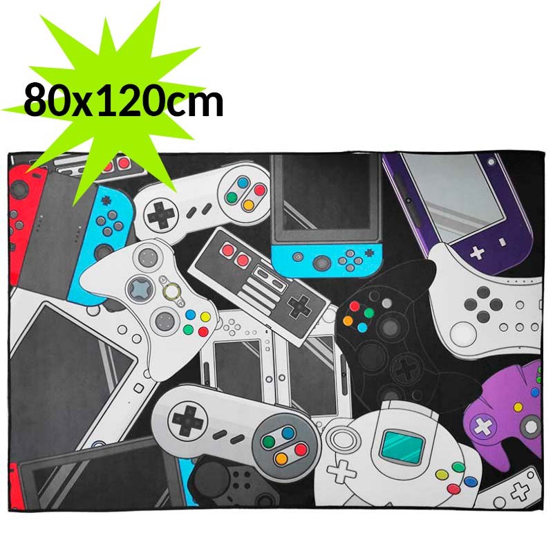 Non-slip Carpet Retro Gamepads V1 80x120 cm