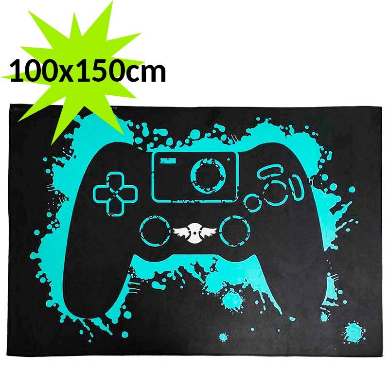 Tapis anti-dérapant Retro Gamepads Y5 100x150cm - Ítem