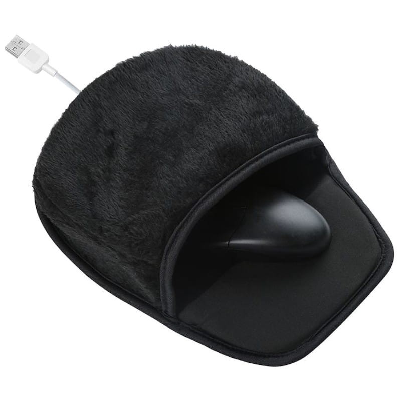 TD® Tapis de souris chauffant pour les mains USB Antidérapant et immob –