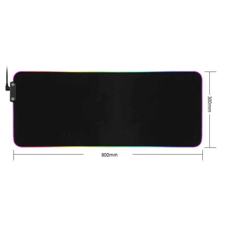 Mars Gaming MMPRGB2S RGB - Tapis de souris - USB 2.0