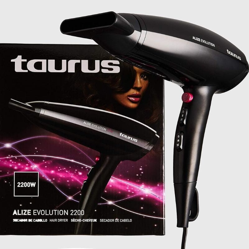 Taurus Alize Evolution 2200 W Noir - Sèche-cheveux - Ítem4