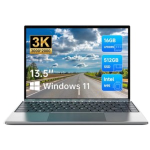 Alldocube GTBook 13 Plus Intel N95/16GB/512GB/W11/Gris - Portatil 13.5