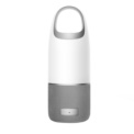 Altavoz Bluetoot Nillkin MC3 Pro Wireless - Color Blanco - Blueooth 4.2 - Lámpara LED - Diseño Transportable - Potencia 5W - Ranura MicroSD - Puerto AUX (3.5mm) - Función Power-Bank - Hasta 10 Horas de Reproducción - Micrófono - 3600 mAh - Ítem