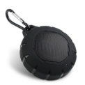 Coluna Bluetooth PSTLL-705 Ultra-Portátil - Bluetooth 3.0, submergível 1 metro durante 30 minutos (máximo), 5W de potência, autonomia de 5 a 6 horas, transmissão de 10 metros, função mãos-livres, suporte para mosquetão (incluído) - Item