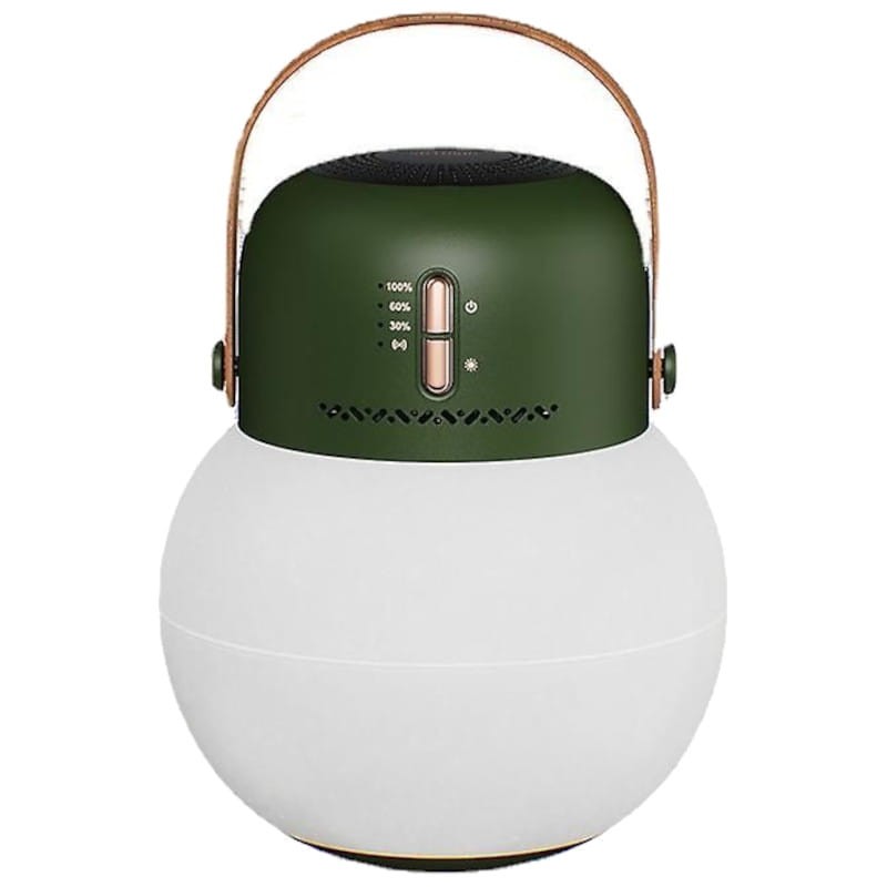 Luz de camping al aire libre con Altavoz Bluetooth Verde - Ítem
