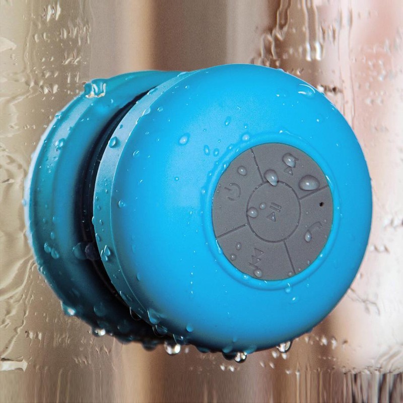 Altavoz Bluetooth Ducha Impermeable con Ventosa Manos Libres Baño BTS-06