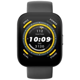 Vista frontal do Smartwatch Amazfit Bip 5 Preto