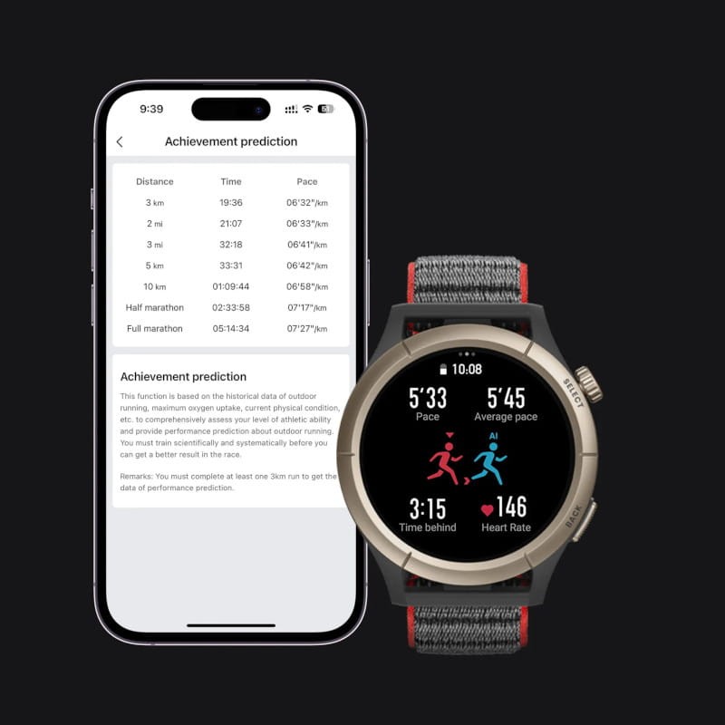 Amazfit Cheetah Pro Negro - Reloj inteligente - Ítem8
