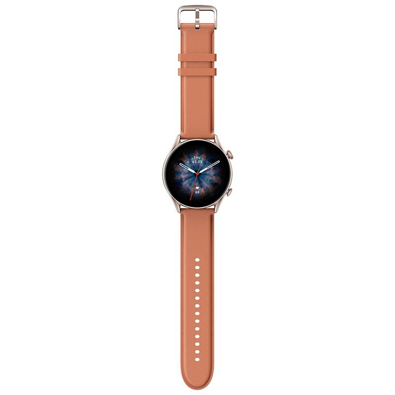 Relógio Inteligente Amazfit GTR 3 Pro Brown Leather - Item3