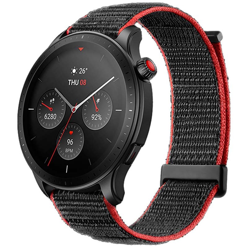 Correa de reloj de 22mm para Amazfit GTR 4 GTR4, correa de silicona para  reloj inteligente, Correa de repuesto para Amazfit GTR 3 Pro/GTR 2 2E