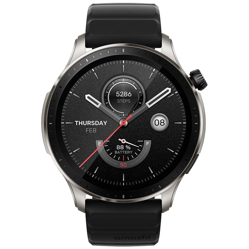 Amazfit GTR 4 - Reloj inteligente - Negro