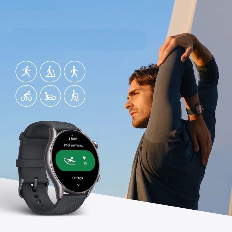 Amazfit GTR 4 Nueva Versión 2024 Negro - Reloj Inteligente - Ítem3