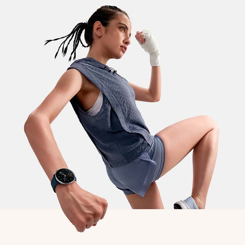 Amazfit GTR Mini Montre Connectée Femme, 14 Jours d'autonomie, SpO2, Suivi  de Sommeil, 120+Modes Sportifs, Montre Connectée Sport GPS, Bleu