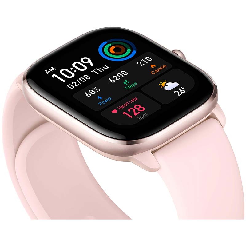 Reloj Inteligente Mujer Smartwatch Amazfit Gts 2 Mini Rosa Sumergible Gps