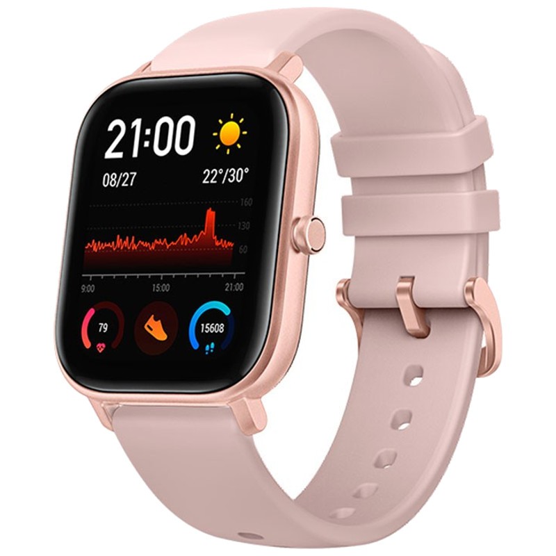 Reloj Inteligente Mujer Smartwatch Amazfit Gts 2 Gold Deportivo Sumergible  Gps