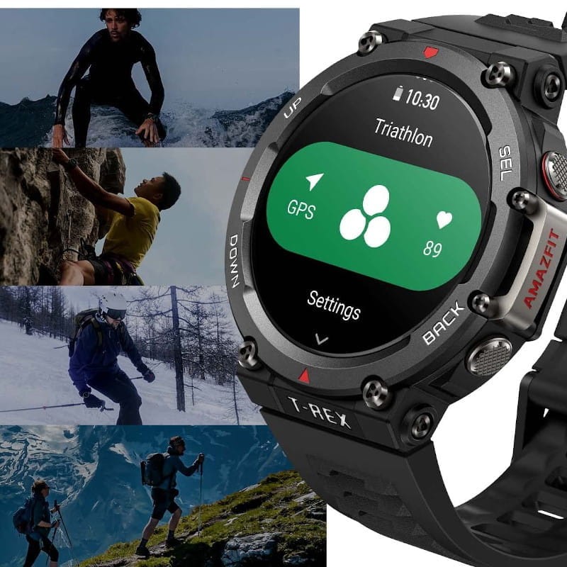 Amazfit T-Rex 2 Ember Black - Montre intelligente - Ítem7