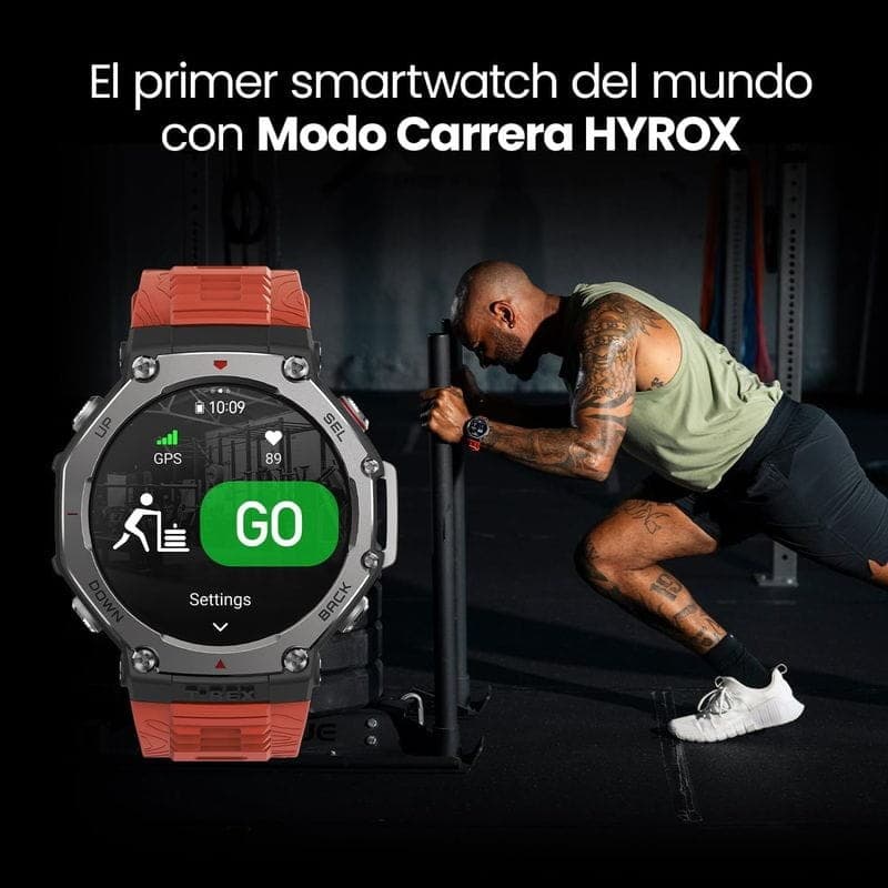 Suivi de la santé de Amazfit T-Rex 3 Lave - Montre intelligente