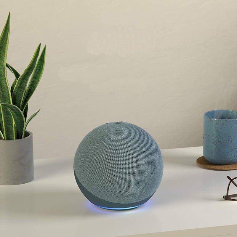 Amazon Echo 4 Gen Azul acinzentado - Coluna Inteligente Alexa - Item1