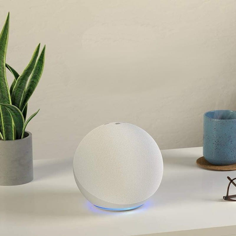 Amazon Echo 4 Gen Branco Gelo - Coluna Inteligente Alexa - Item1