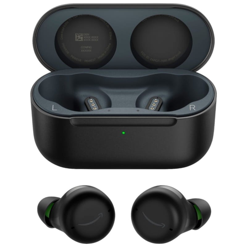 Amazon Echo Buds (2.ª geração) Cancelamento de ruído e Alexa Preto - Auscultadores sem fios - Item