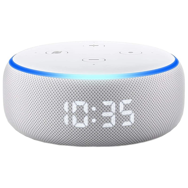 Amazon Echo Dot 3rd Gen Light Gray with 