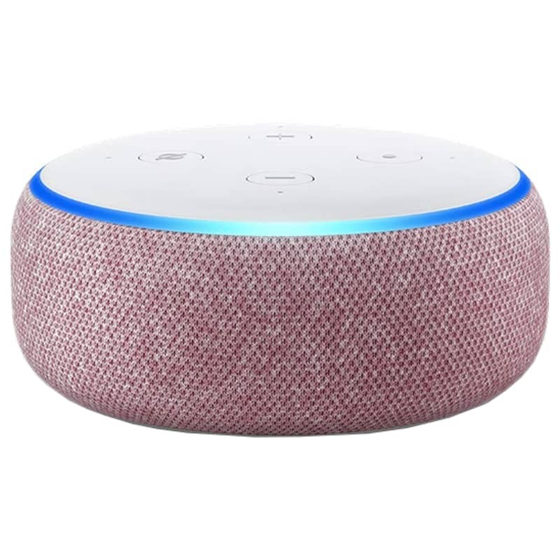 Echo Dot 3ème Gen Prune - Enceinte connectée Alexa